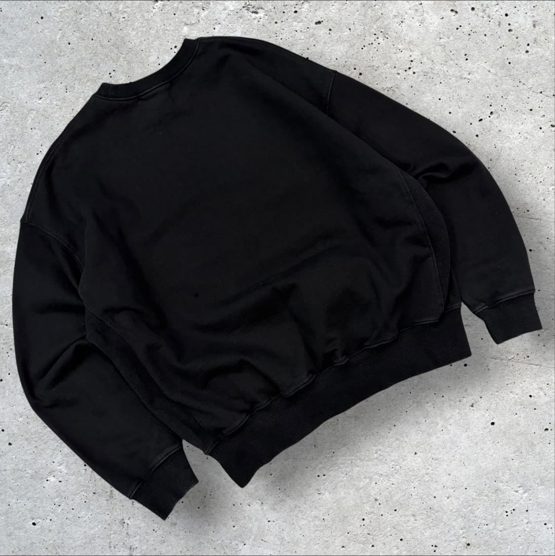 마르디 메크르디 플라워 맨투맨 블랙 D281 상품이미지2