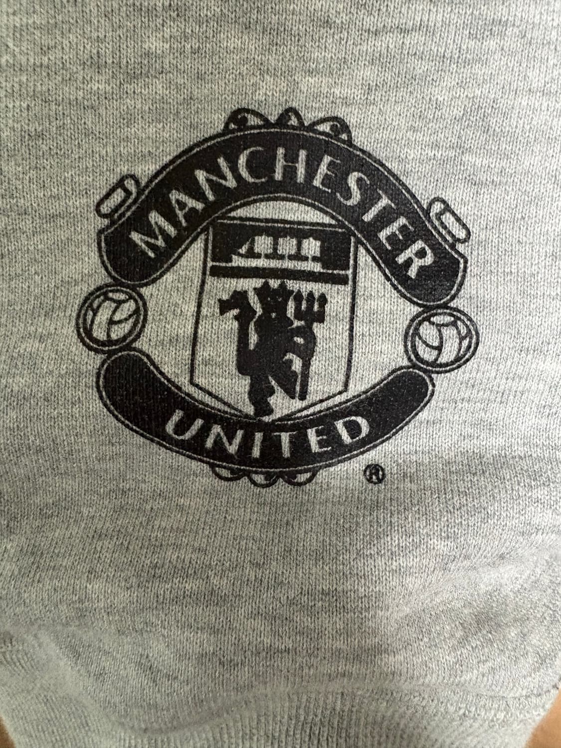 나이키 빈티지 맨유 반집업후드티  상품이미지2