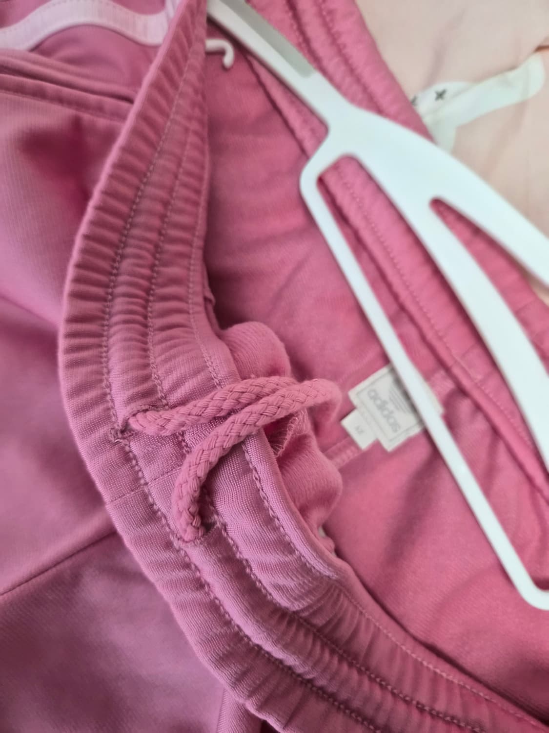 아디다스 핑크색 삼선 트레이닝 바지 상품이미지4