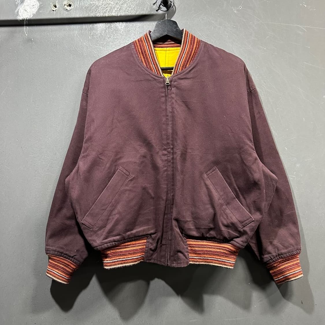 올드스쿨 리버시블 바시티자켓 상품이미지3