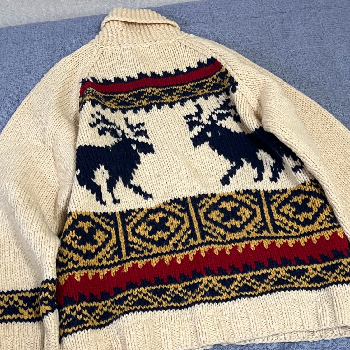 [L] 코위찬 니트 집업 상품이미지3