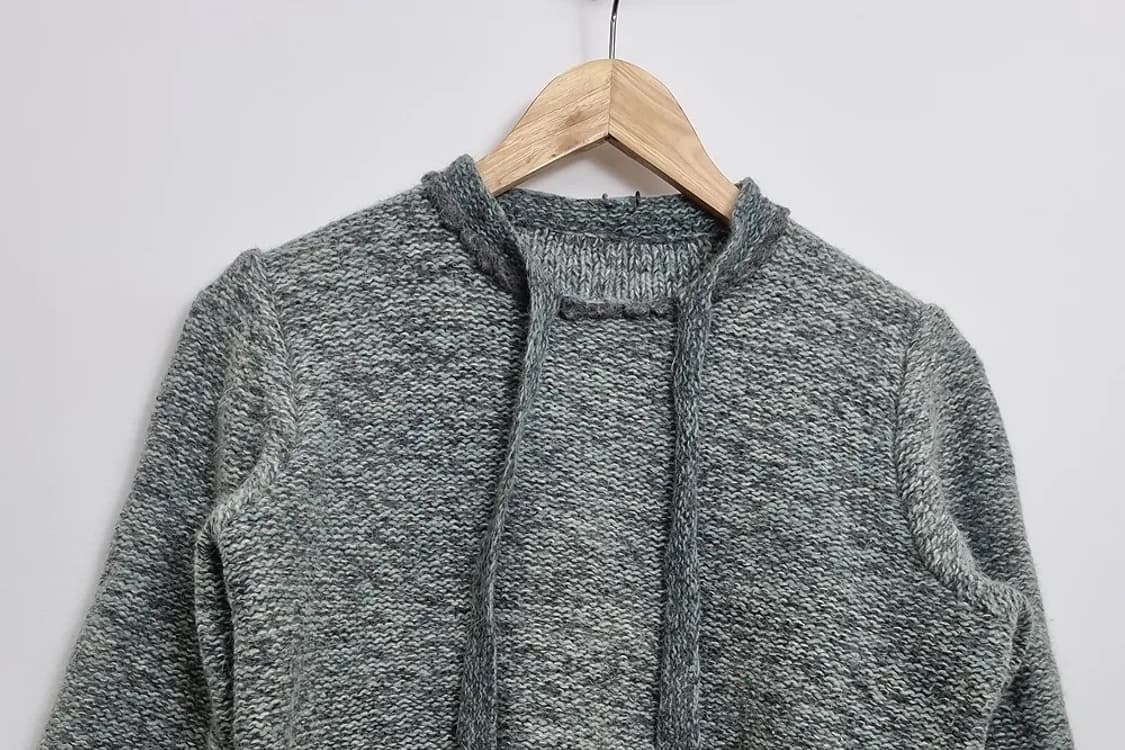 JPN 빈티지 그레이 니트  상품이미지3