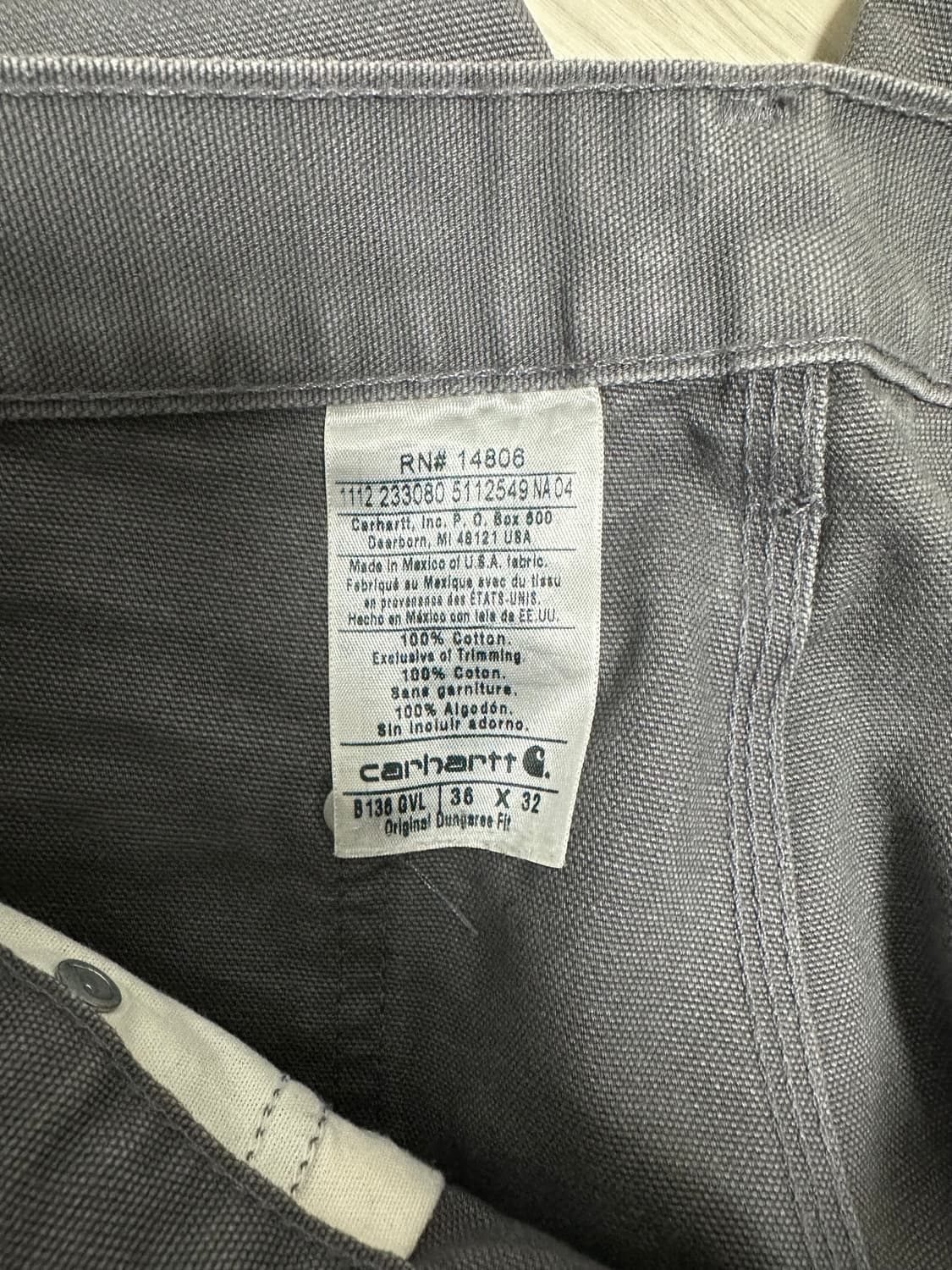 칼하트 더블니 상품이미지3