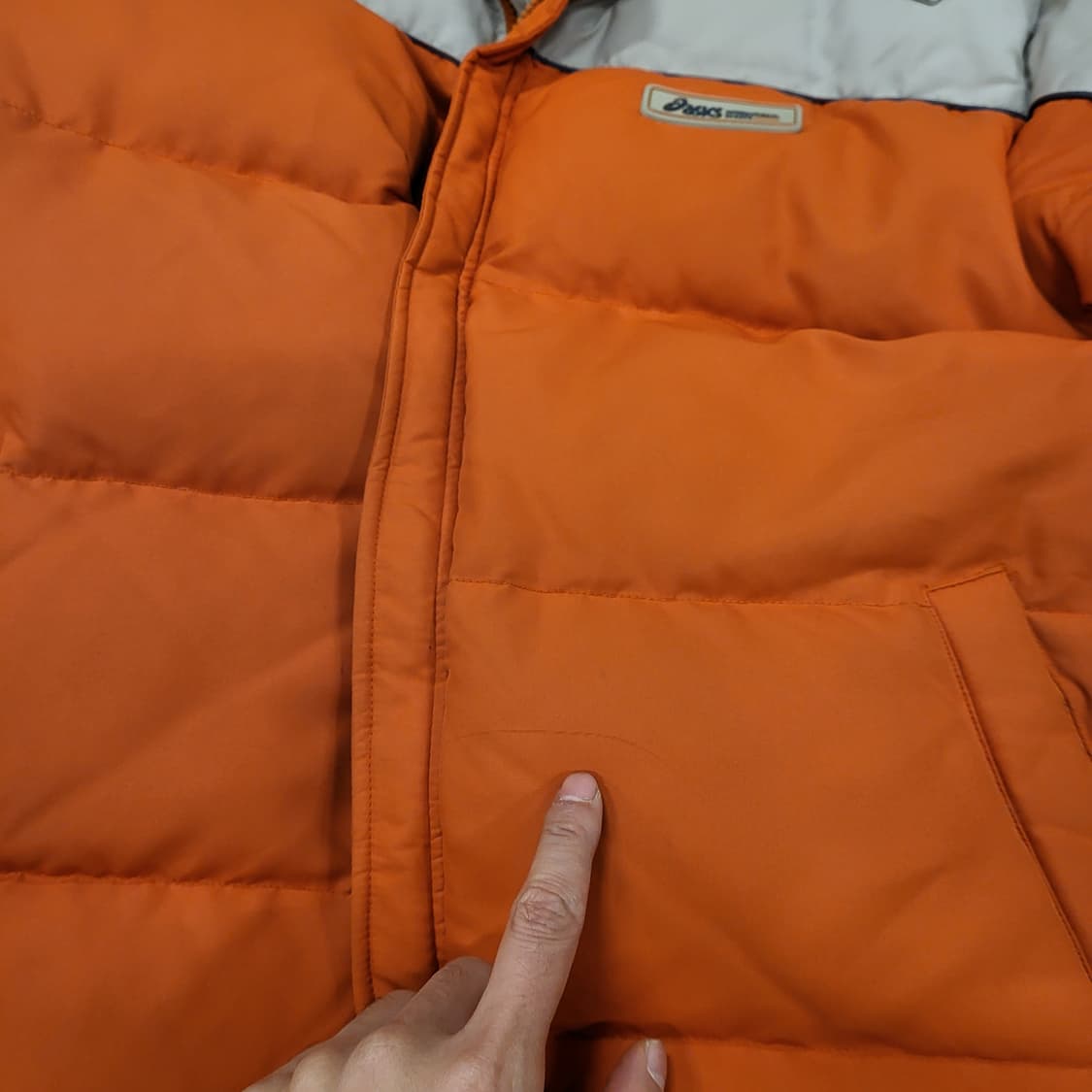 아식스 덕 다운 패딩 자켓 (100) 상품이미지7