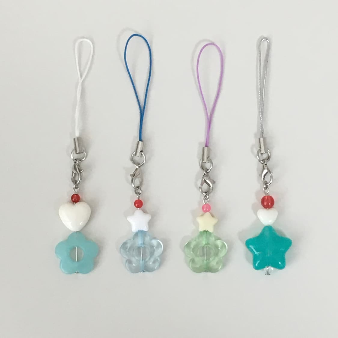 [@이벤트@] 메론소다/크림소다 핸드메이드 비즈 키링 모리걸 키치 y2k 상품이미지1