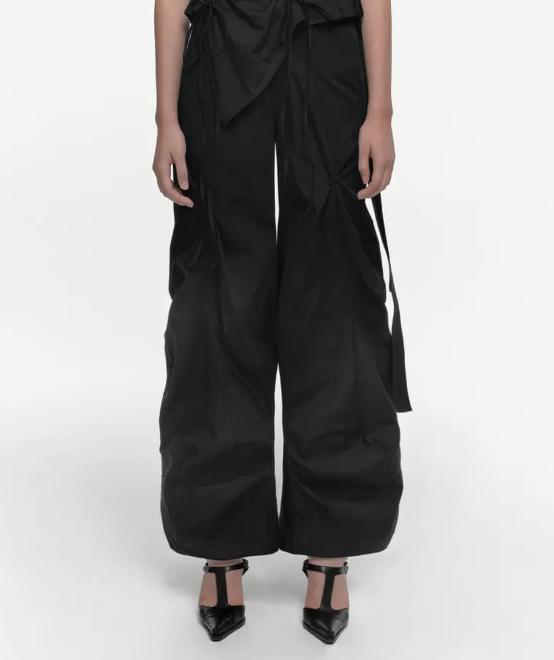 나체 DISTORTED DRAPING PANTS 드레이핑 팬츠 바지 상품이미지2