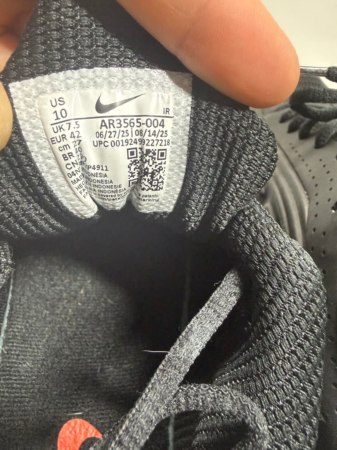 나이키 샥스 블랙 AR3565 004 상품이미지7