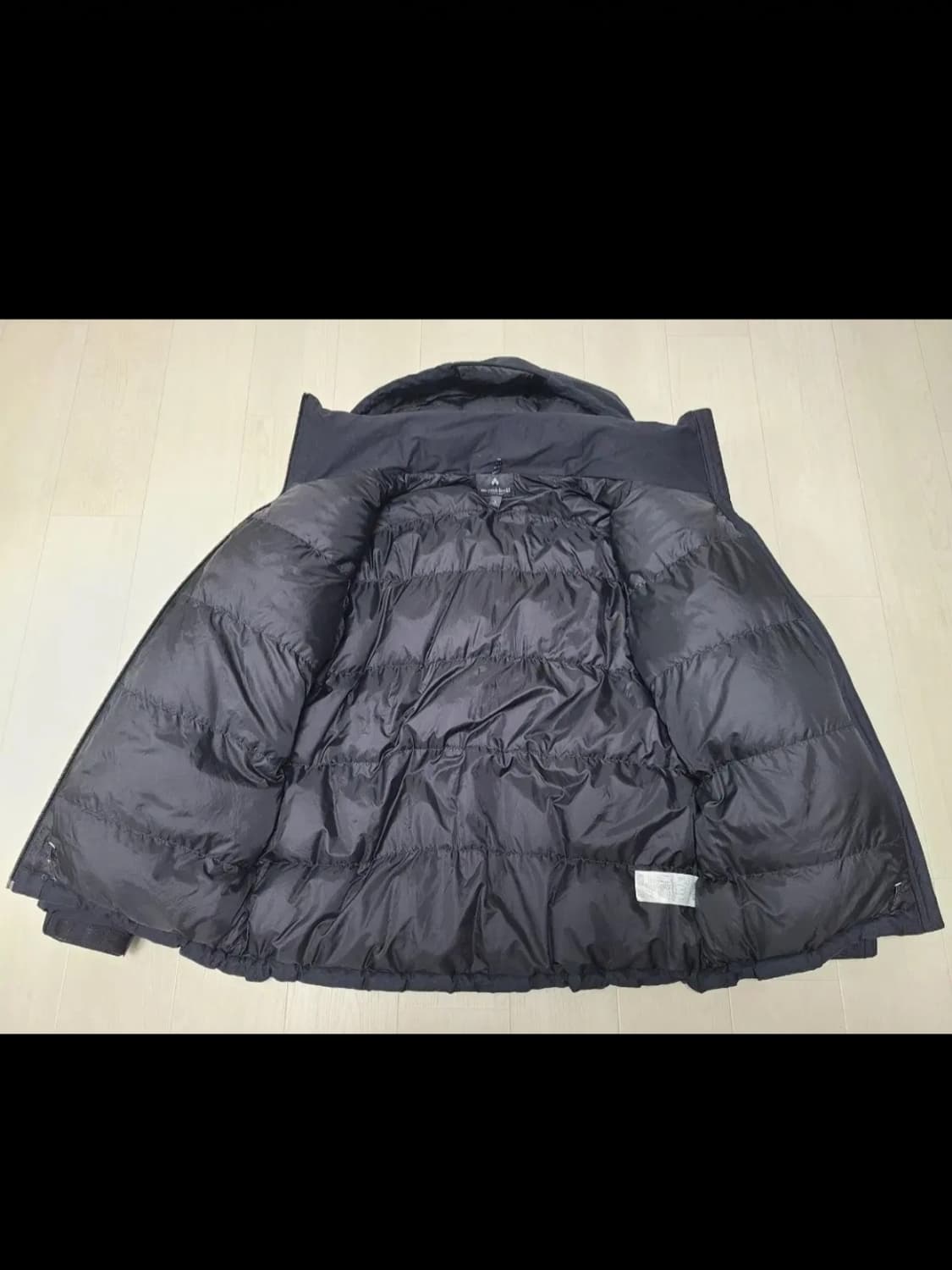 몽벨 퍼머프로스트 구스다운 블랙 L 상품이미지4