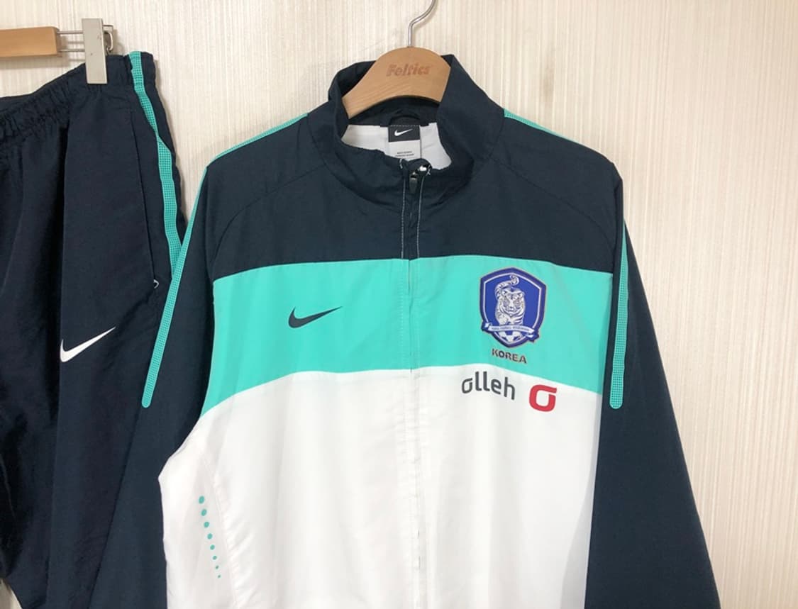 나이키국대 10-12 축구국대 지급실착 윈드브레이커 자켓/팬츠 XXL 상품이미지3