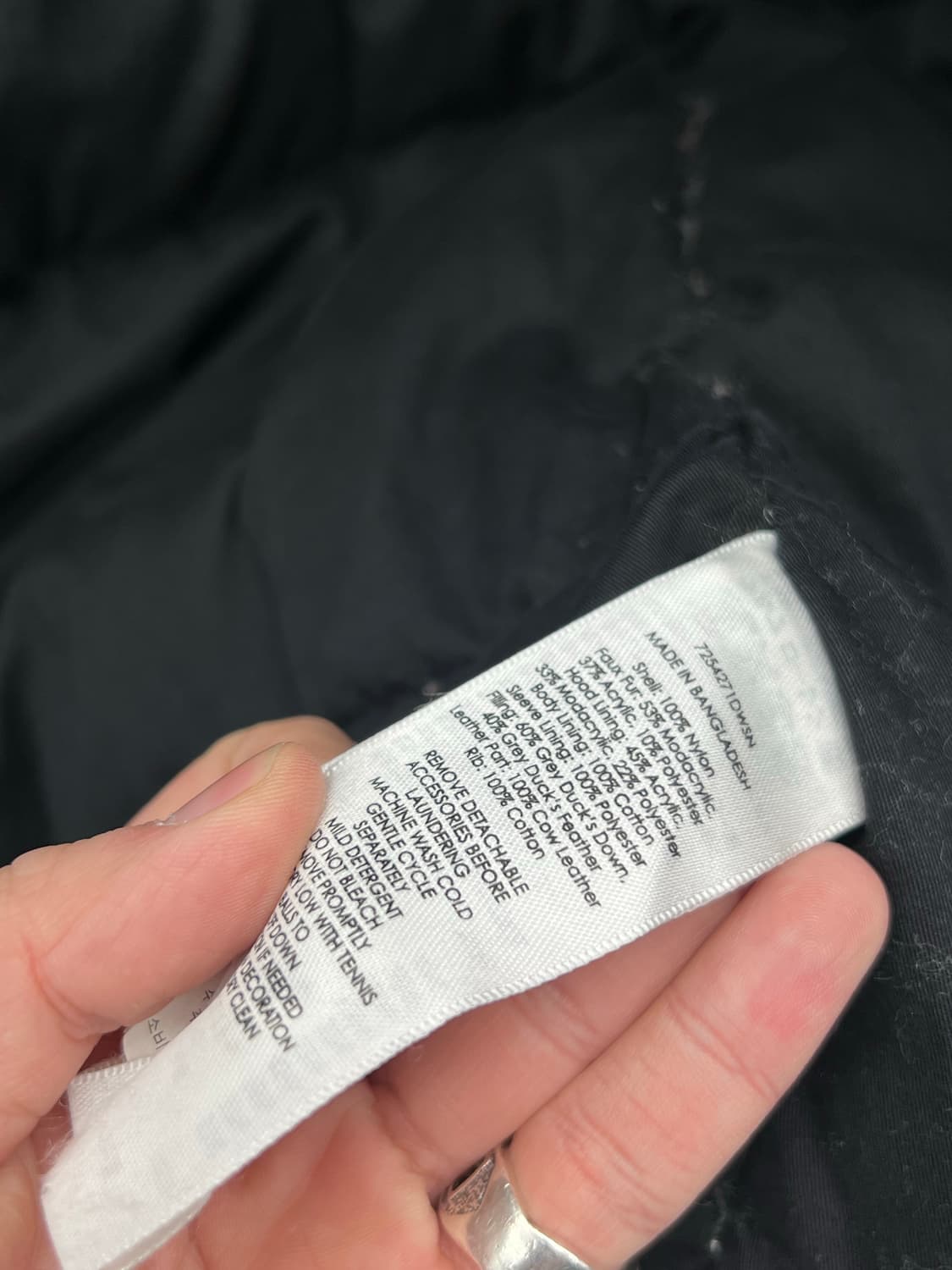 Denim&Supply N-3B duck down parka 상품이미지8