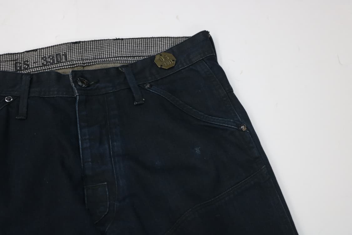 지스타로우 3301 빈티지 다크 인디고 워크 팬츠 (31) 상품이미지3