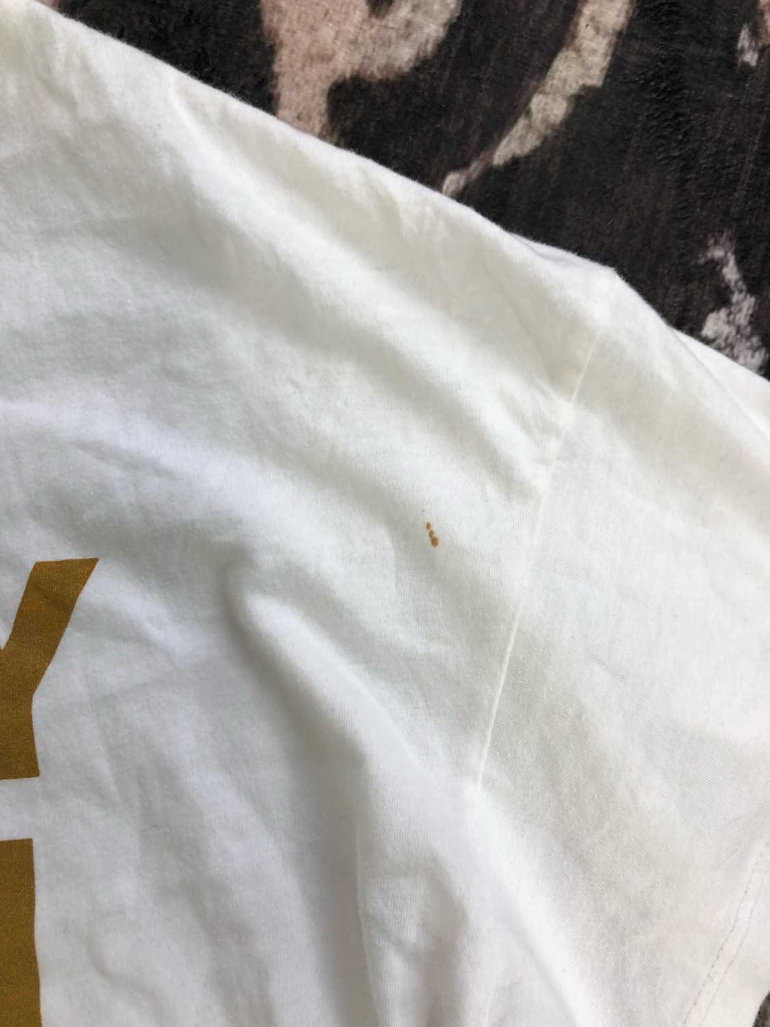 스투시 골드 글리터 크롭 탑 상품이미지3