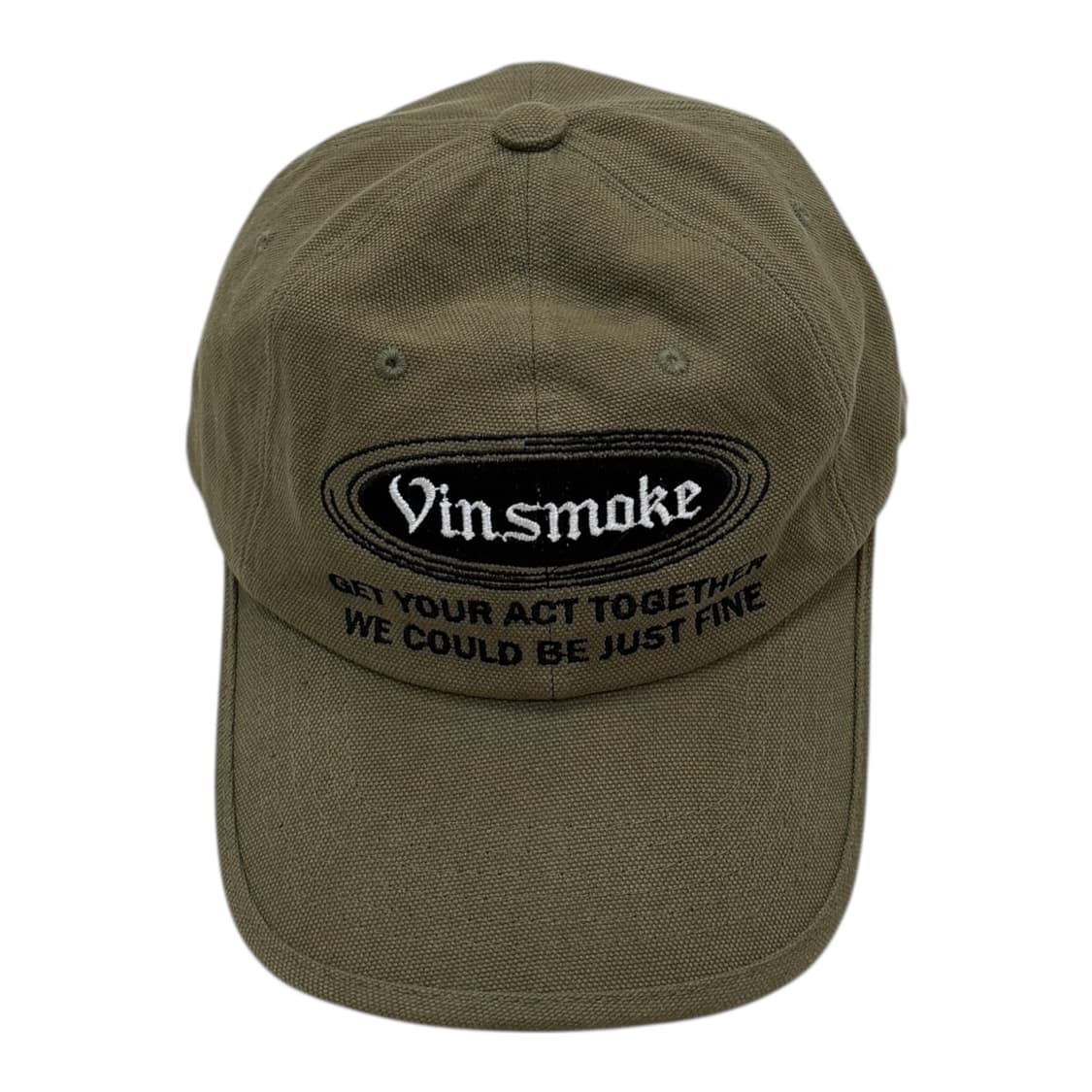 빈스모크 볼캡 모자 카키 상품이미지1