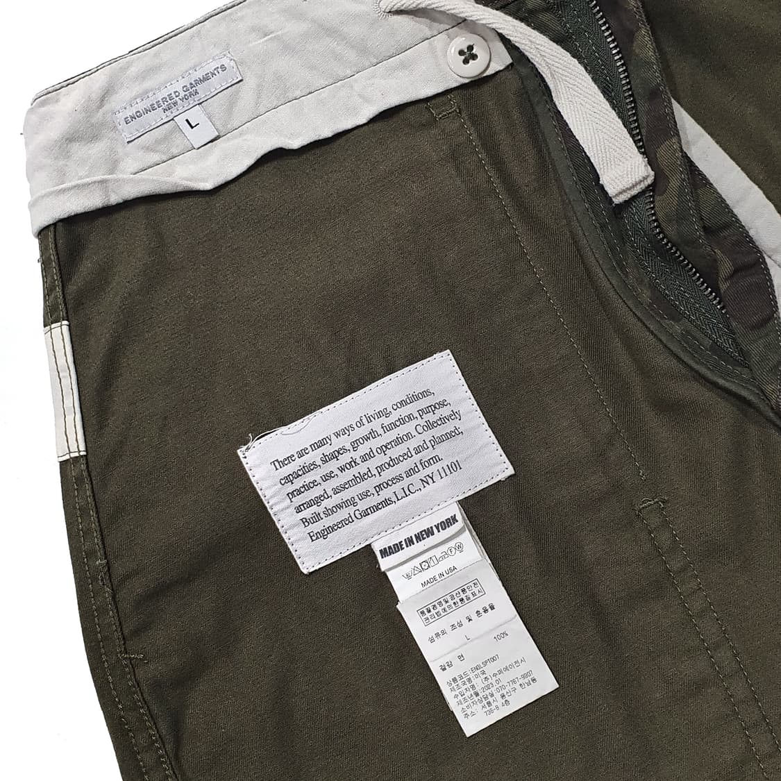 엔지니어드 가먼츠 카모 퍼티그 L (34~36) 상품이미지8