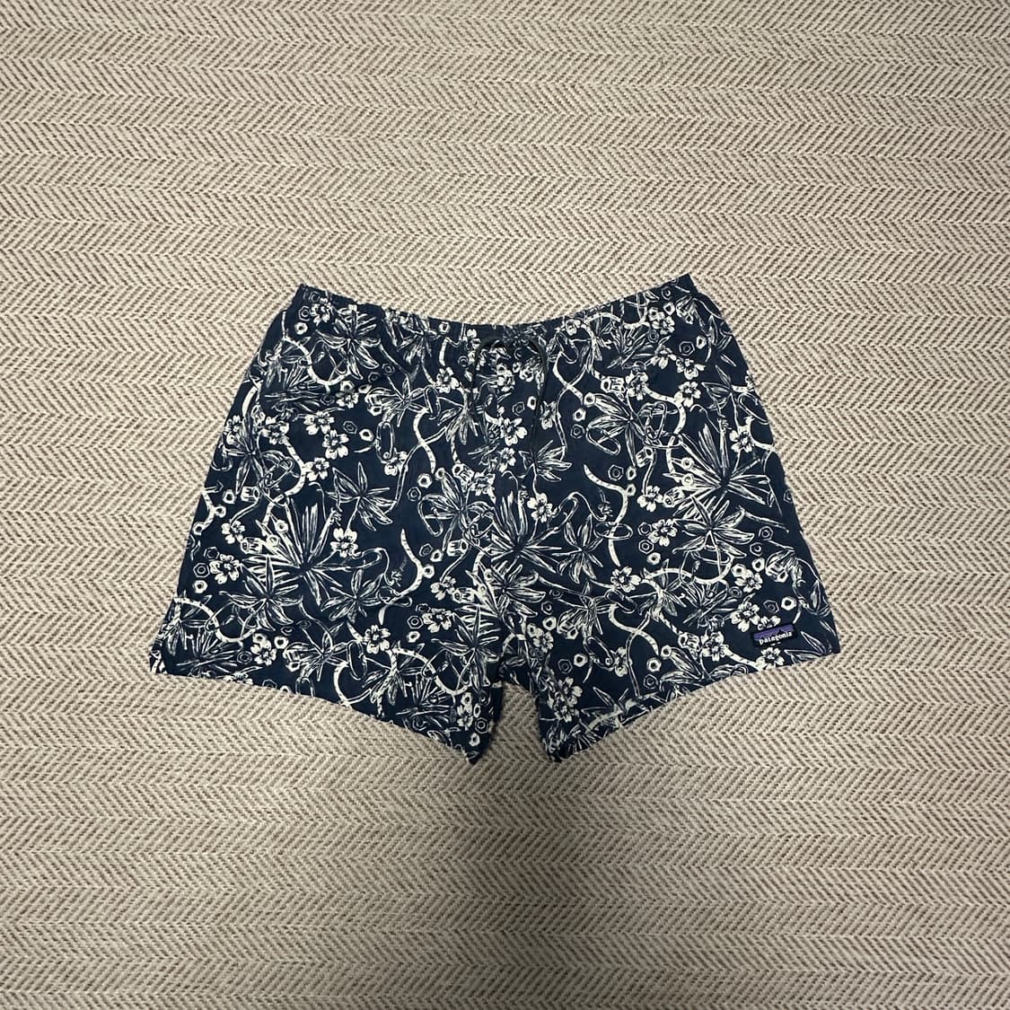 PATAGONIA baggies 5 shorts stone blue 상품이미지1