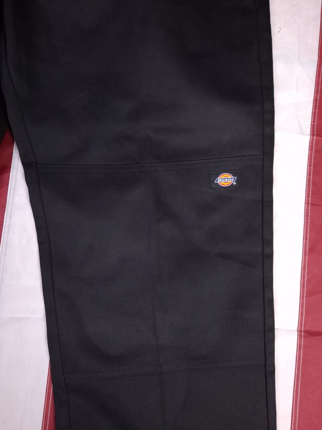 새제품급 오리지날 디키즈 더블니 블랙 팬츠 상품이미지6