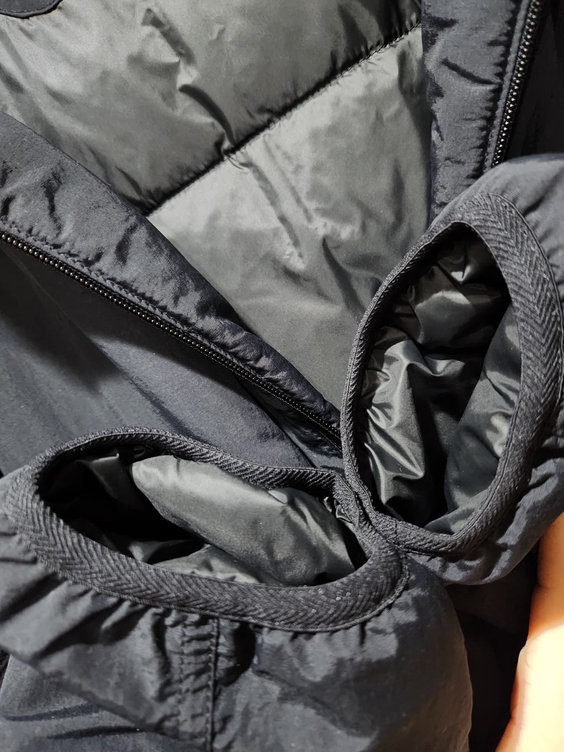 엄브로 에센셜 플러스 패딩 자켓 블랙 XL(105) 상품이미지4