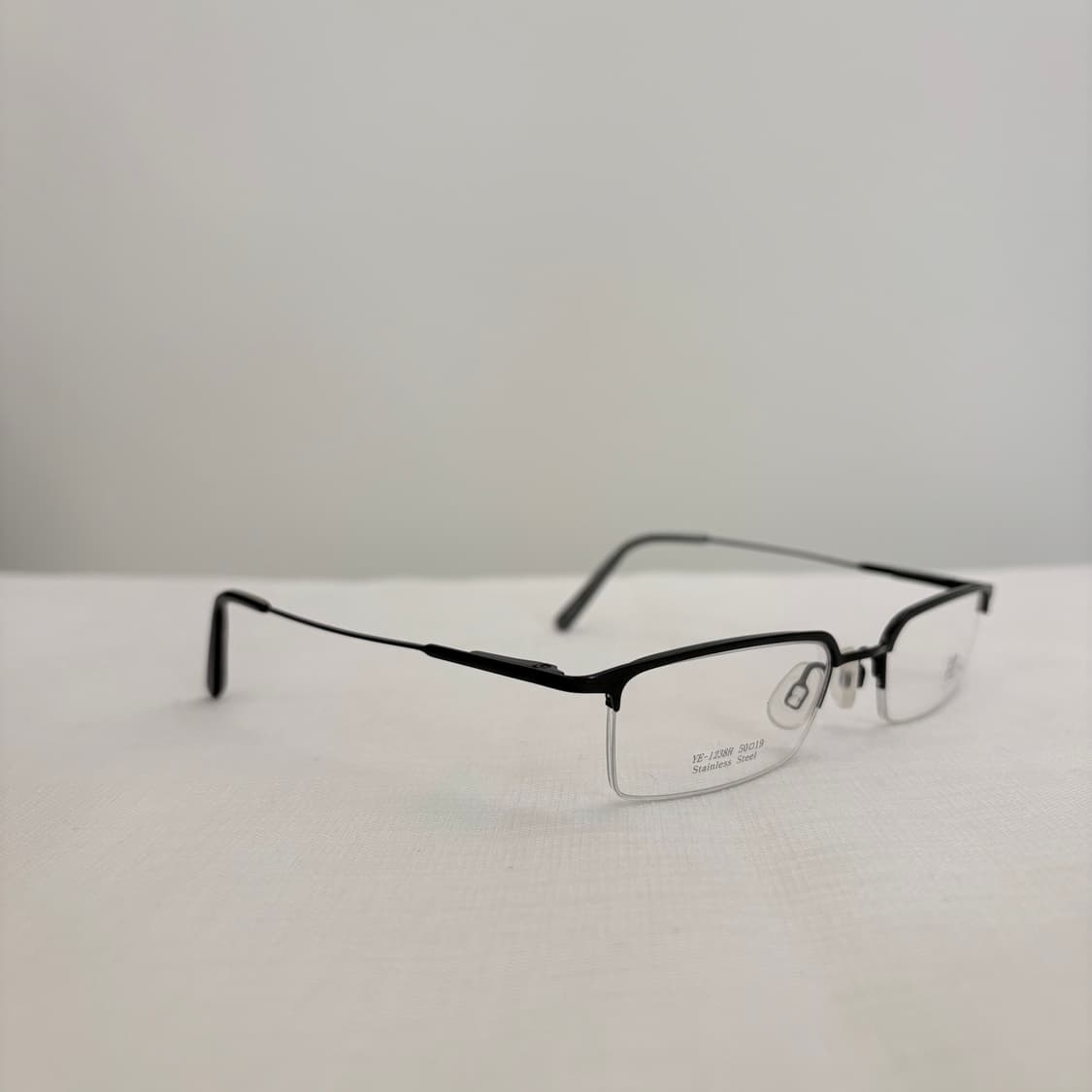 YE 그레이 반무테 빈티지안경 상품이미지3