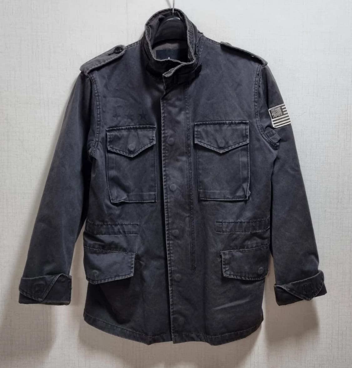 [M65/피쉬테일] 스투시 견장 워크 필드자켓 / M 상품이미지1