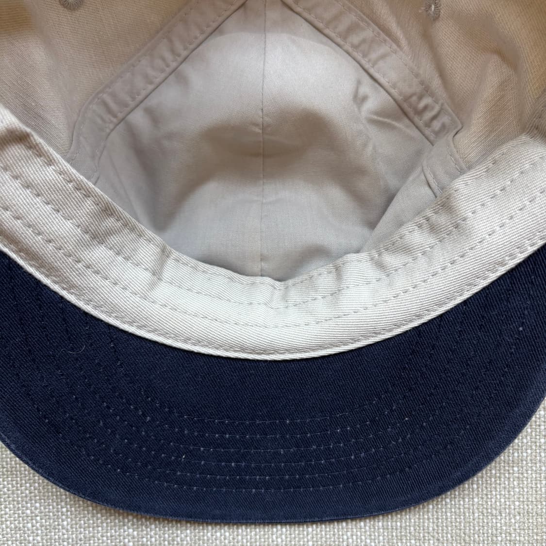 헬로선라이즈 볼캡 아이보리/네이비 상품이미지10