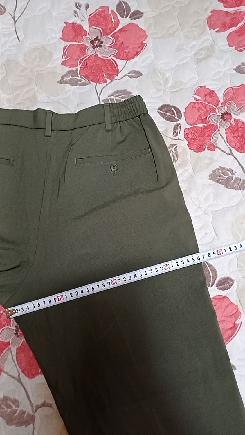 유니클로 와이드 스판팬츠 34인치 기장106 상품이미지8