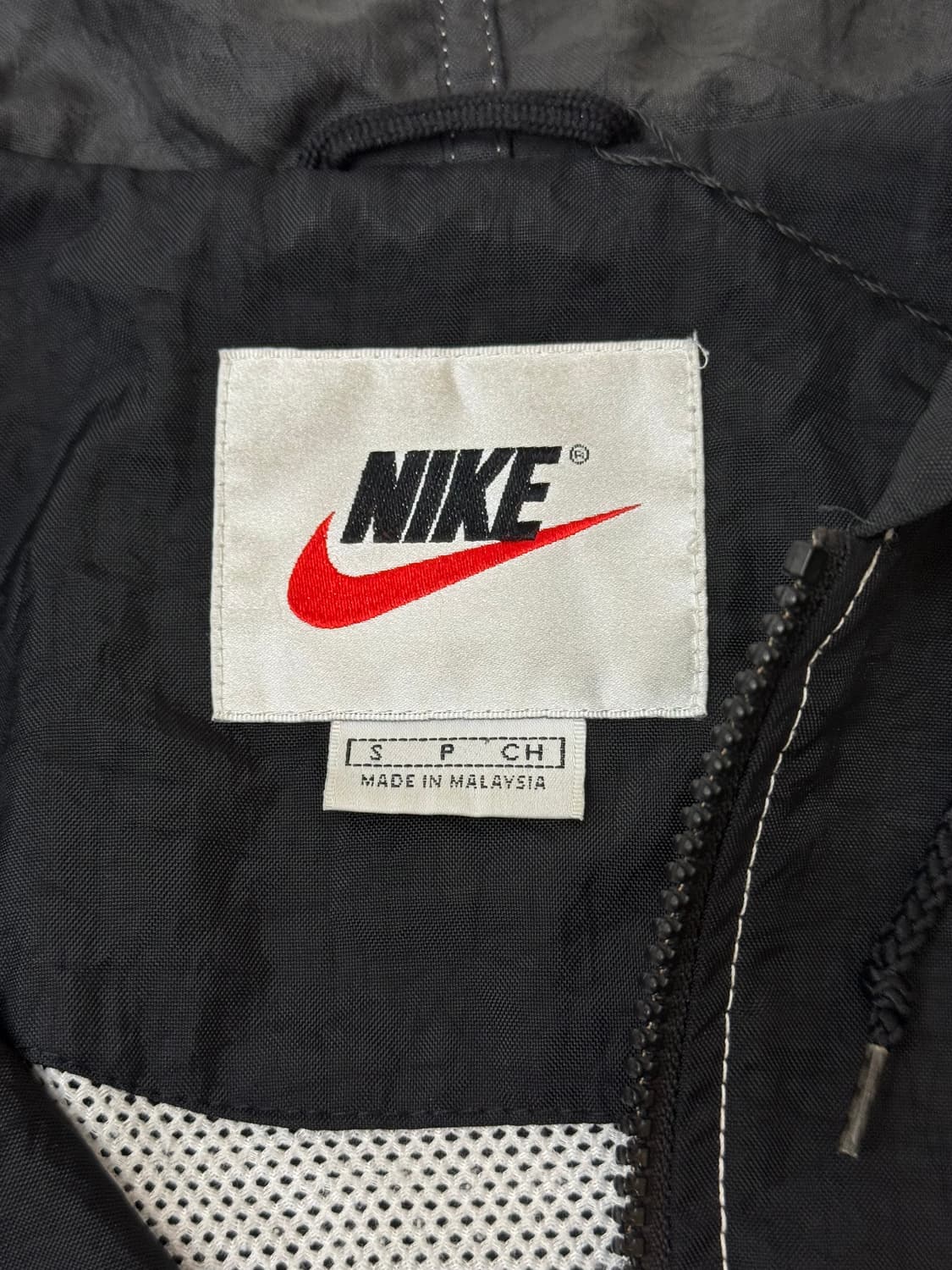 NIKE 90s 나이키 실버 태그 블랙 나일론 재킷 상품이미지9