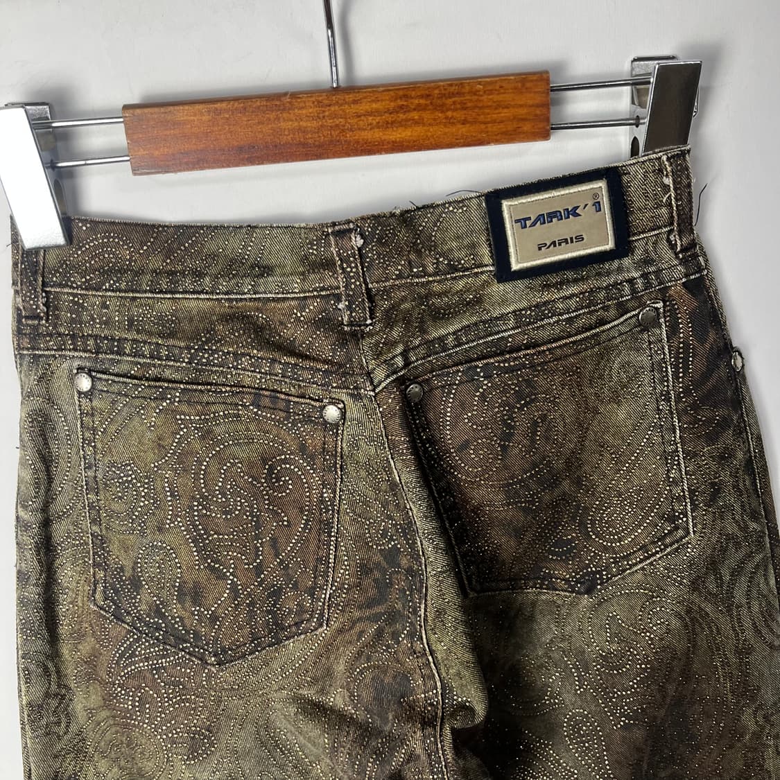 [Tark 1] 타크1 y2k 스터드 데님팬츠 상품이미지5