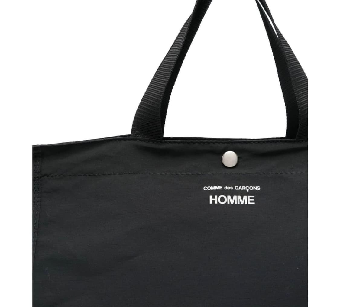 꼼데가르송 옴므 나일론  블랙 토트백 상품이미지3