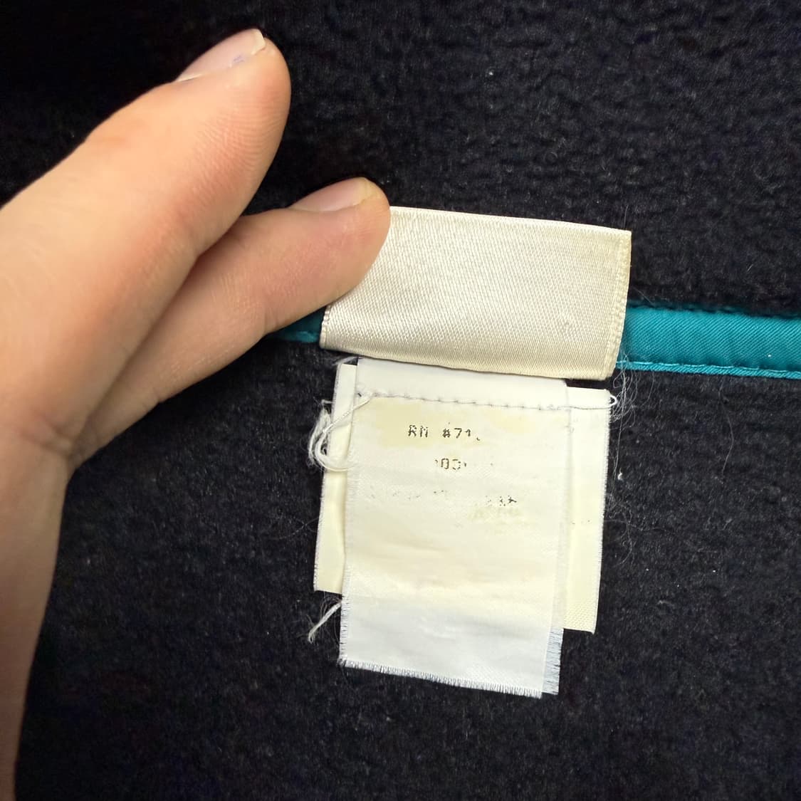 (110) 80s 엘엘빈 플리스 풀오버 블랙 상품이미지8