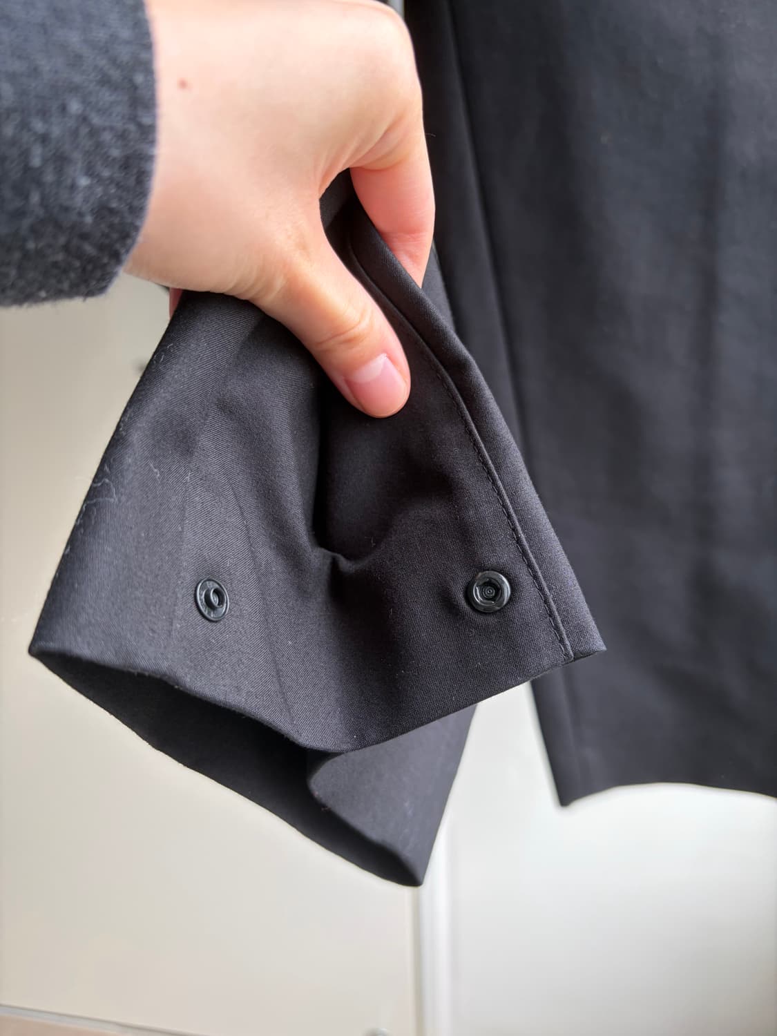 아모멘토 가르송 스냅 팬츠 상품이미지4