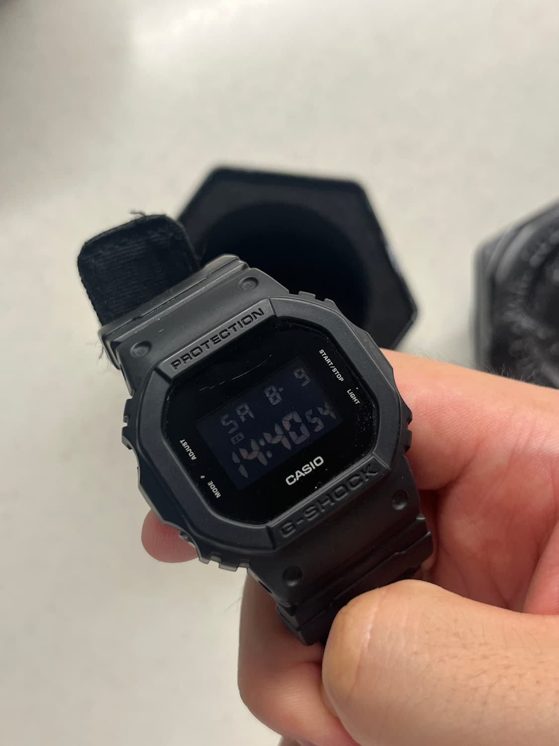 지샥 DW-5600BBN 코듀라 밴드 상품이미지5