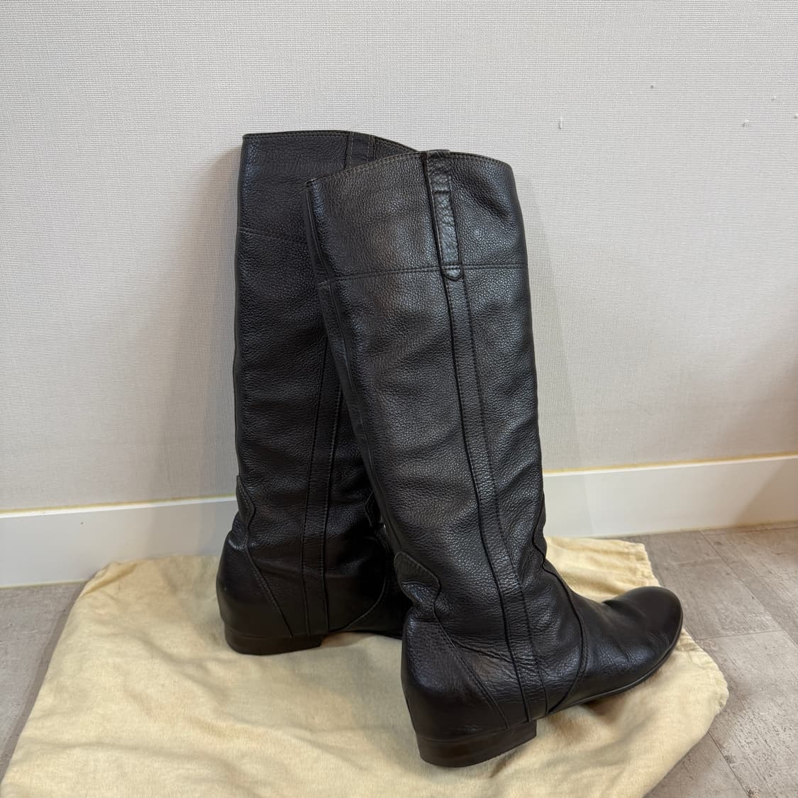 베네통 가죽 부츠 상품이미지2