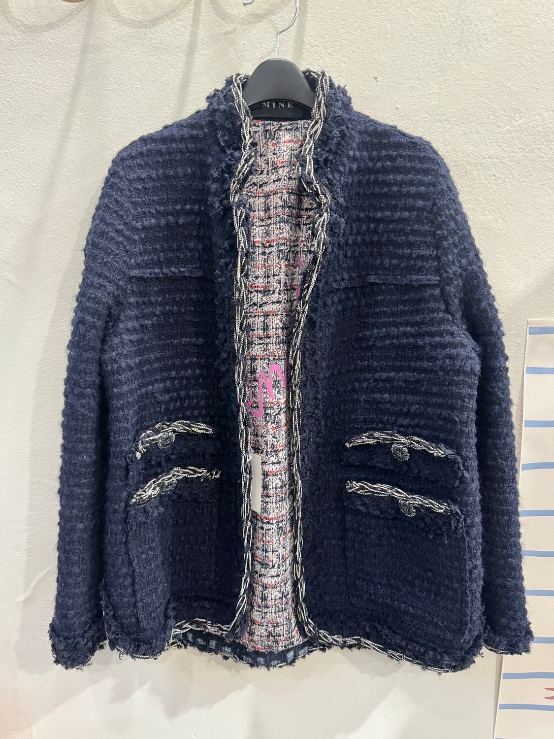 mine 트위드 자켓 상품이미지1