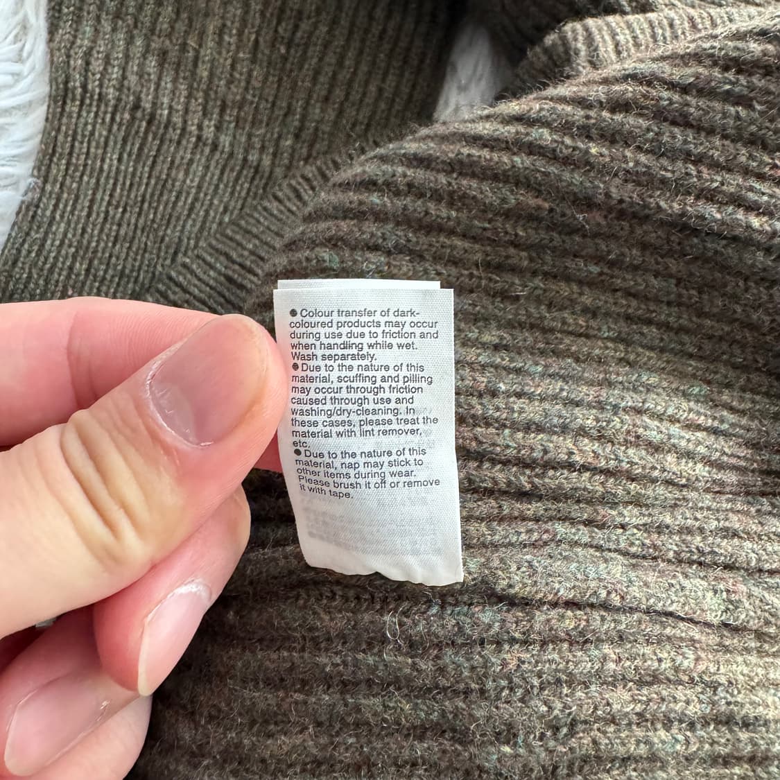 MUJI 일본빈티지 니트 무인양품 빈티지니트 무지 니트 보세니트 xl 상품이미지7