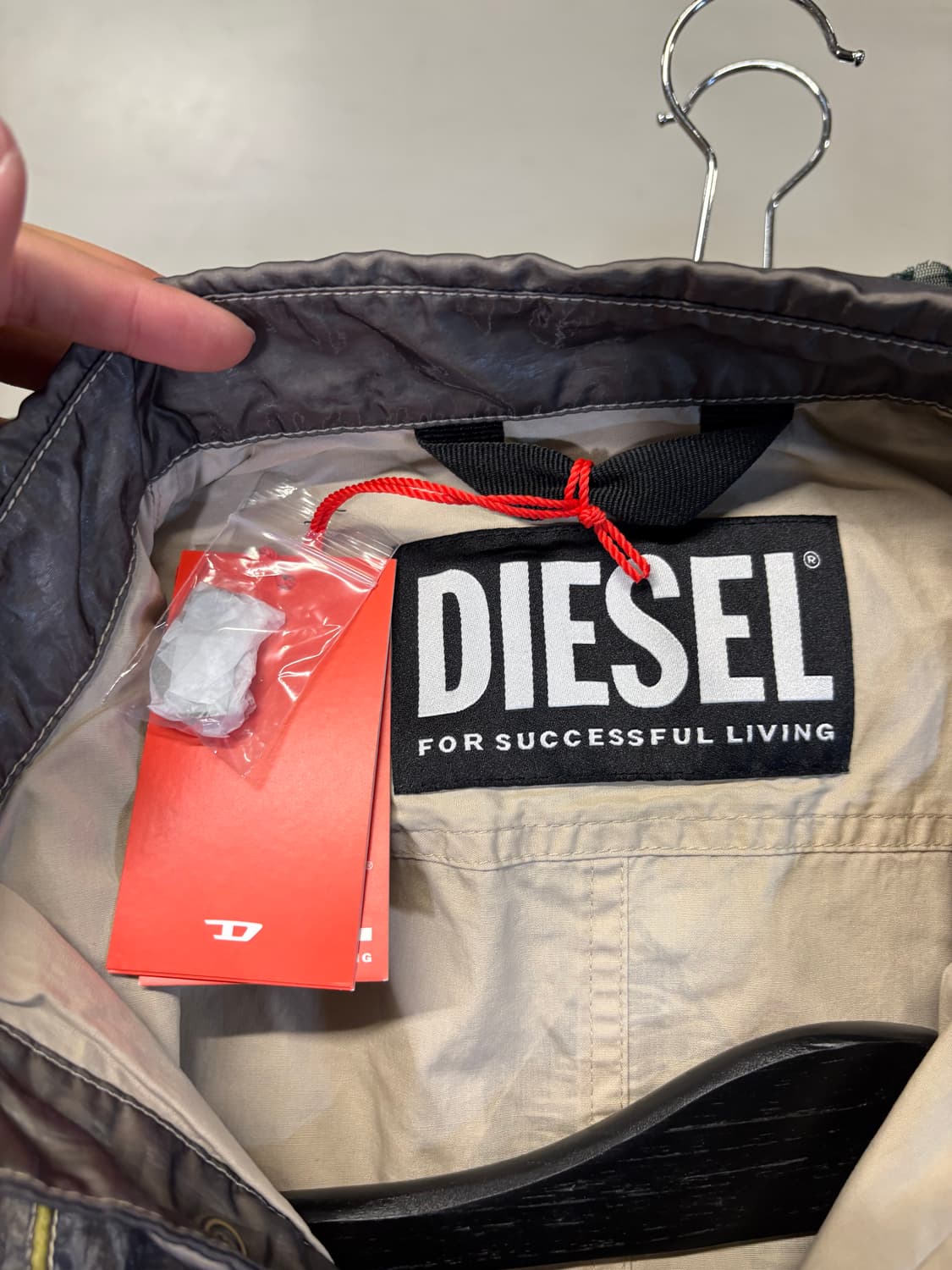 DIESEL nylon layered shirt jacket 상품이미지7