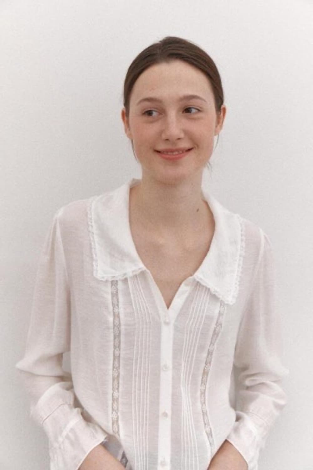 타낫 핀 레이스 블라우스 상품이미지2