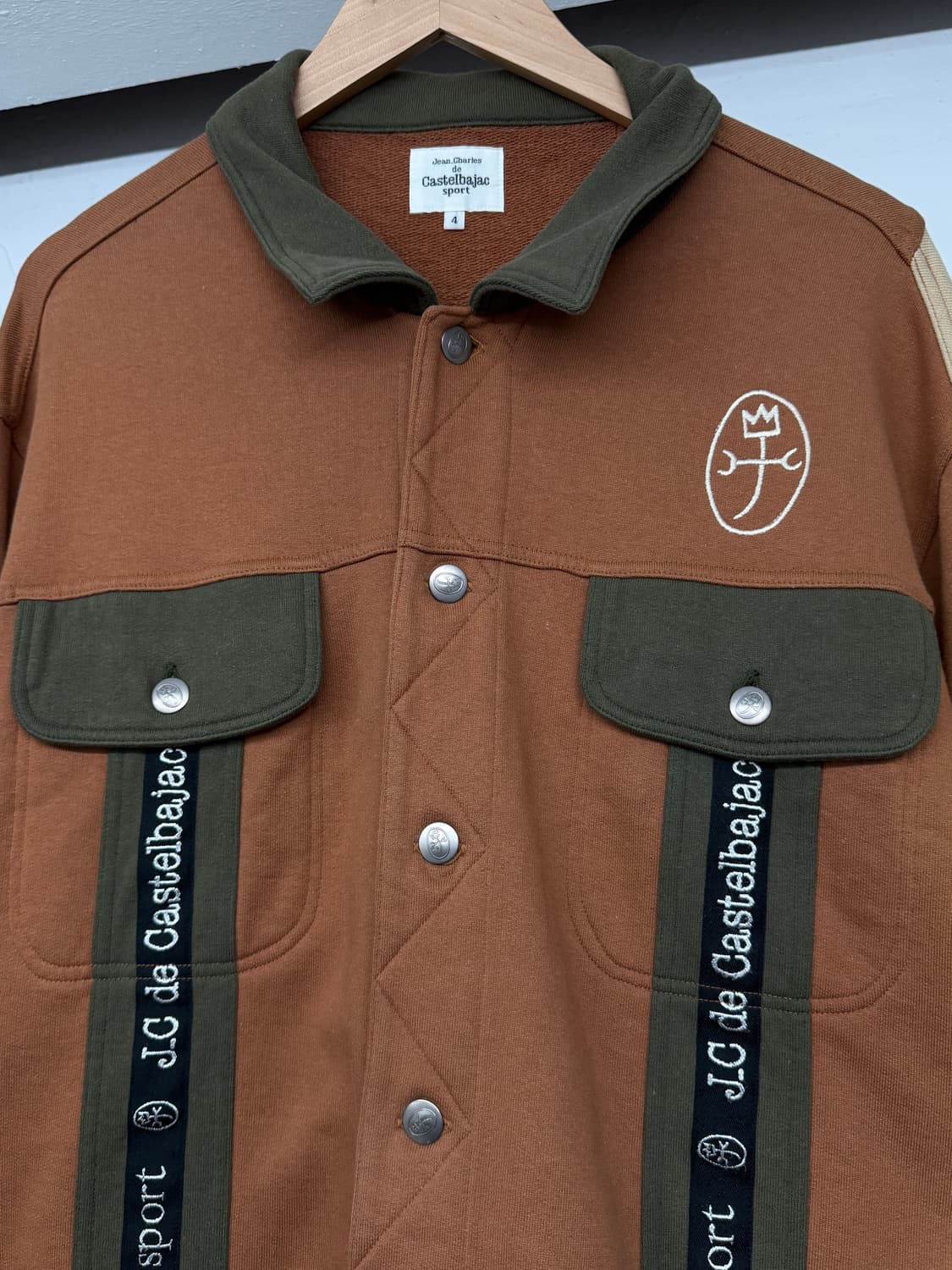 장 샤를르 드 카스텔바작 코튼 트러커 자켓 상품이미지3