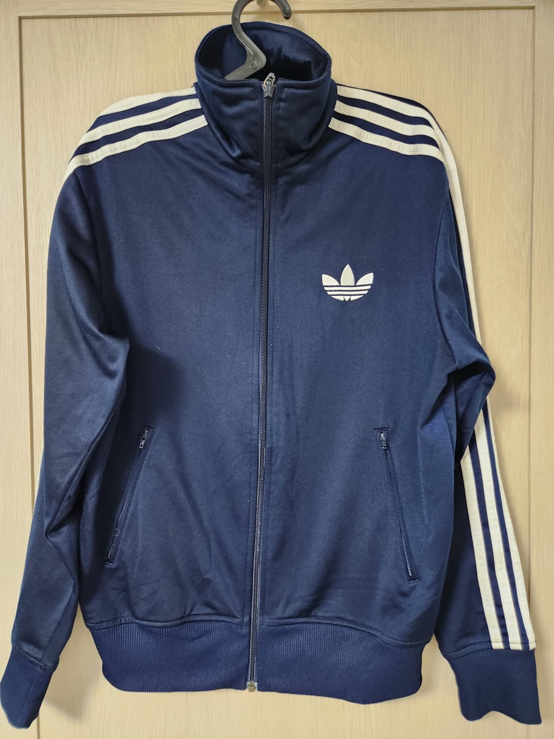 아디다스 파이어버드 트랙탑 져지 네이비. 사이즈95 상품이미지1