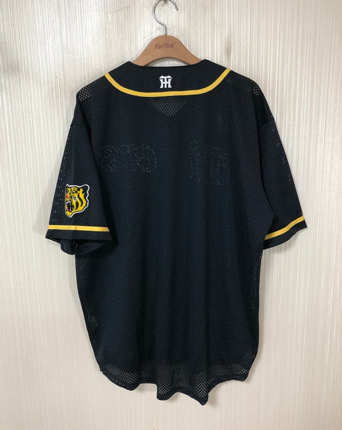 NPB SSK 한신타이거즈 블랙유니폼/져지 O(XL) 상품이미지8