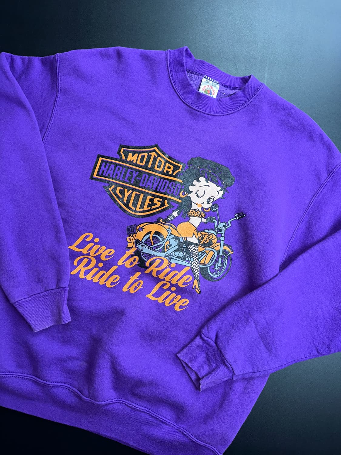 90s Harley davidson x Betty boop 상품이미지2