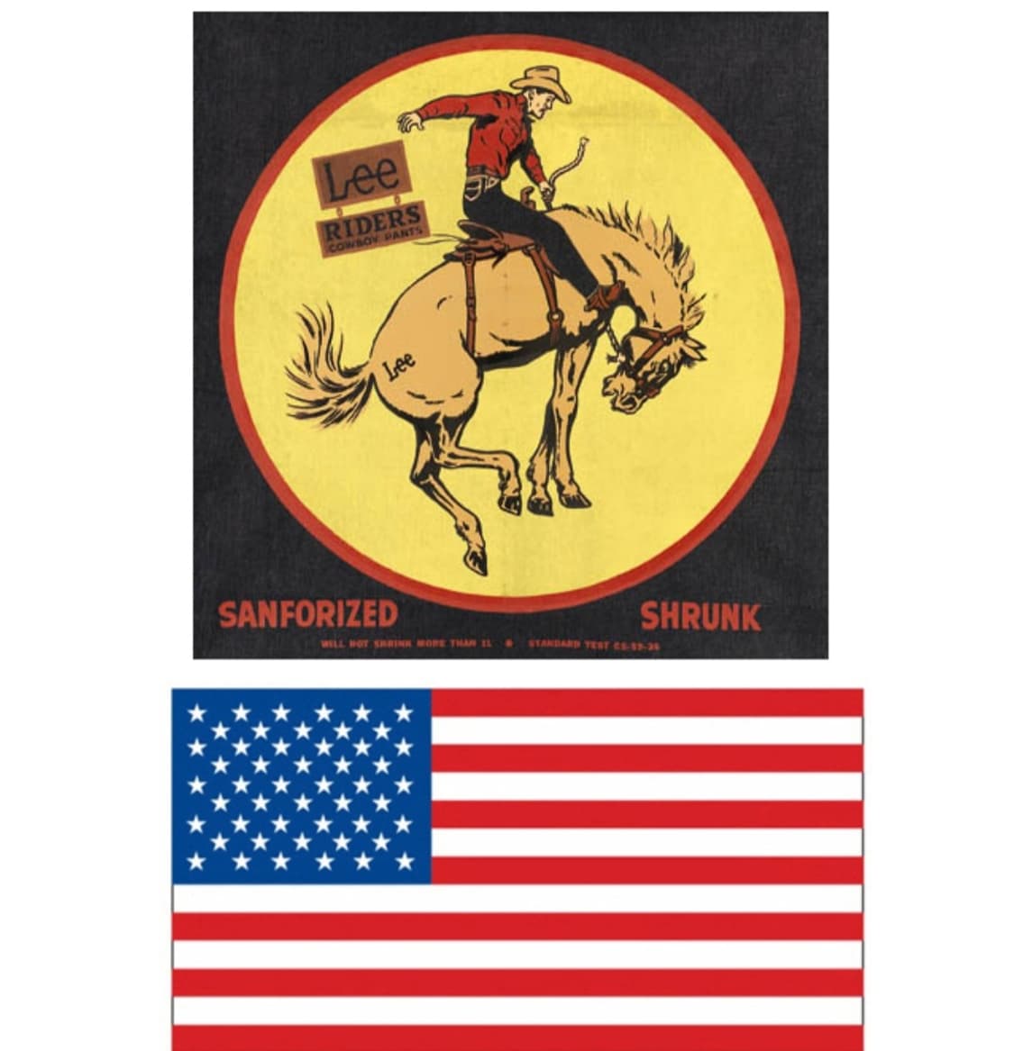 80s 미국산 Lee 빅  사이즈 빈티지 데님  상품이미지9