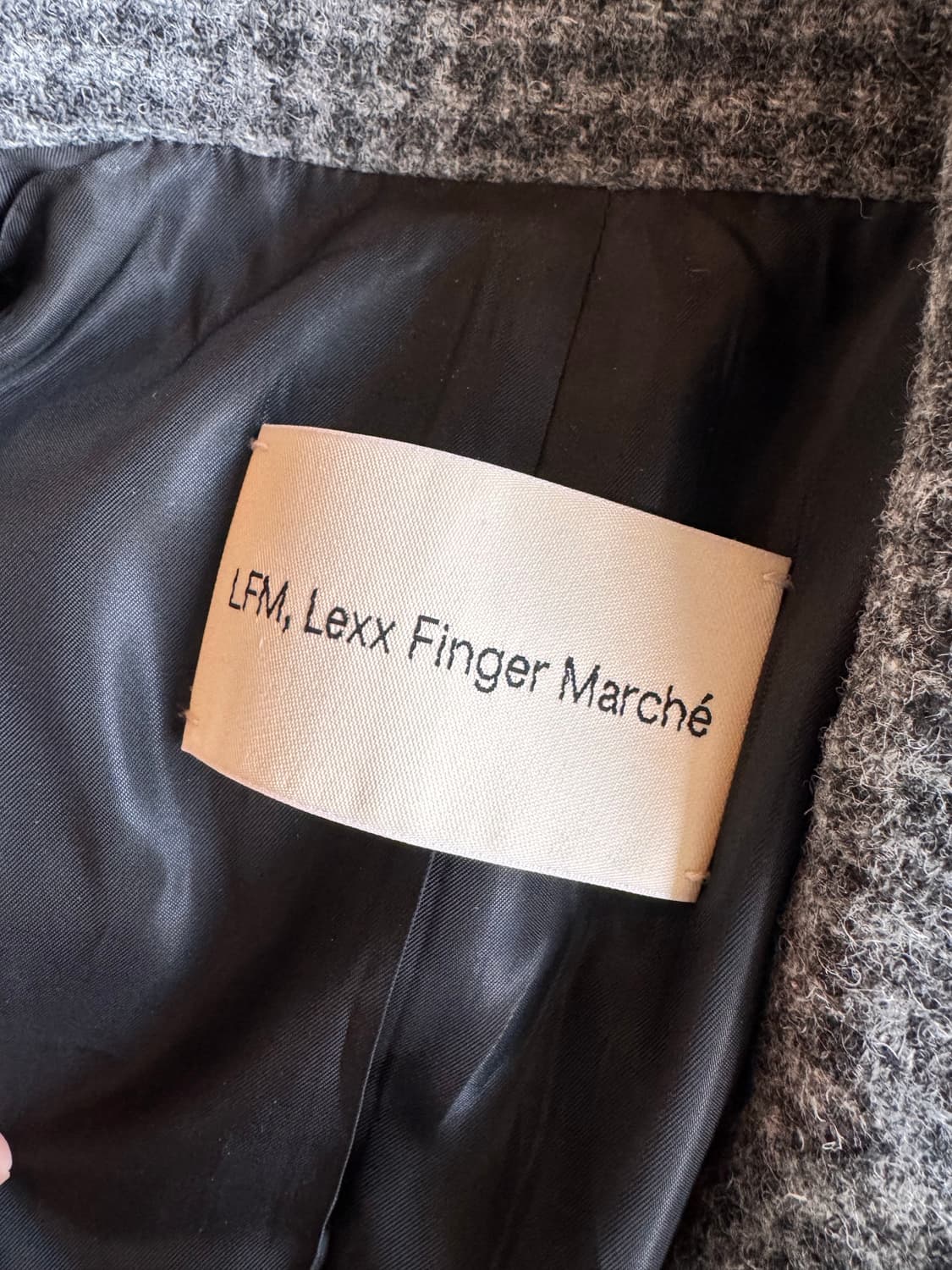 LFM. Lexx Finger Marché 울 블레이저 (하운드투스) 상품이미지6