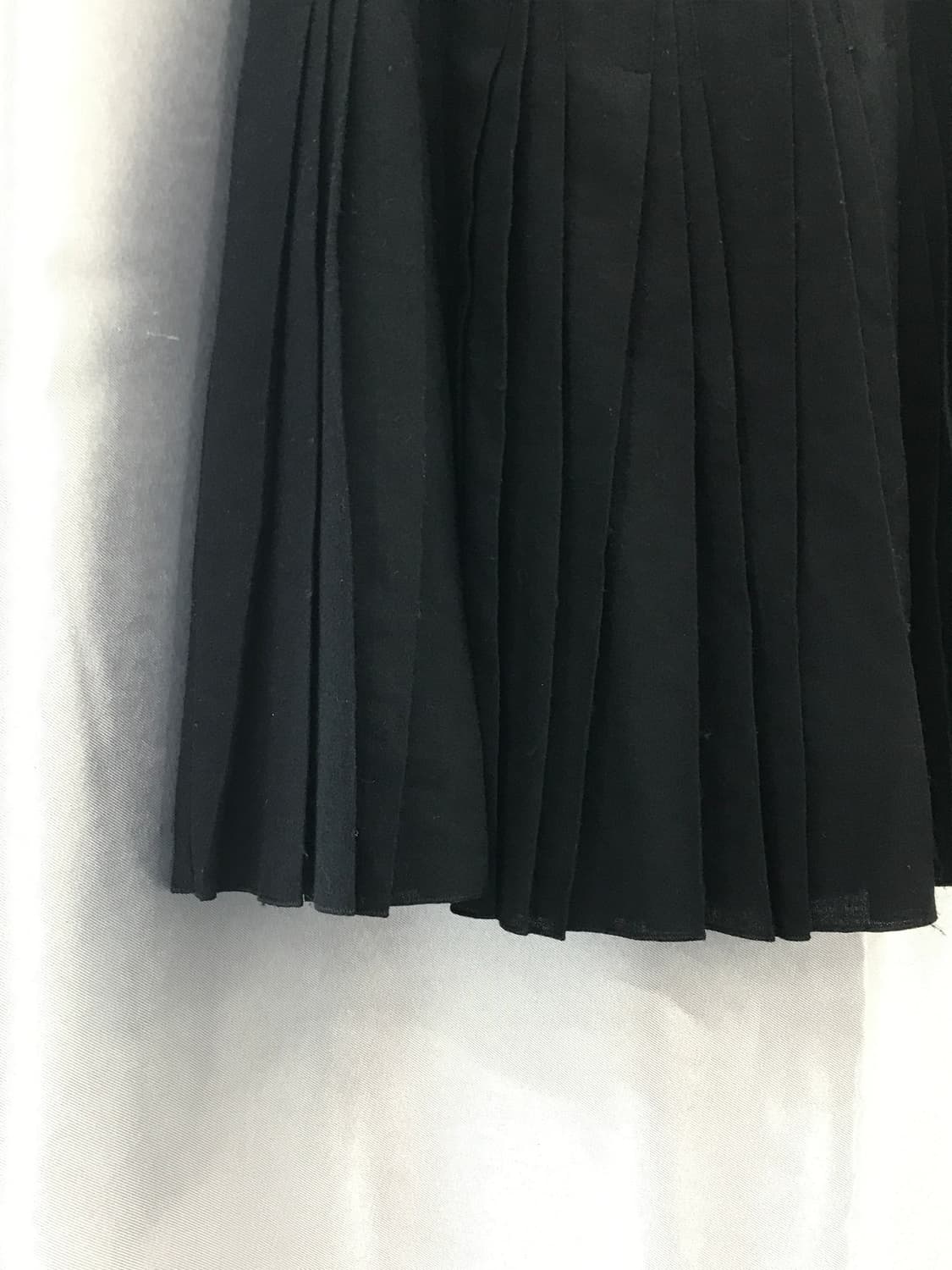 Jpn Black Pleated Midi Skirts 상품이미지5