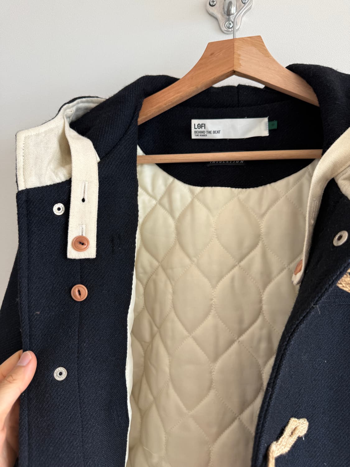 LOFI 신슐레이트 울 더플코트 상품이미지8