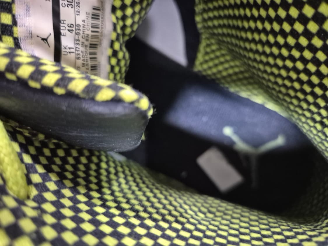 정품 나이키 에어조던1 레트로94 블랙베놈 상품이미지5