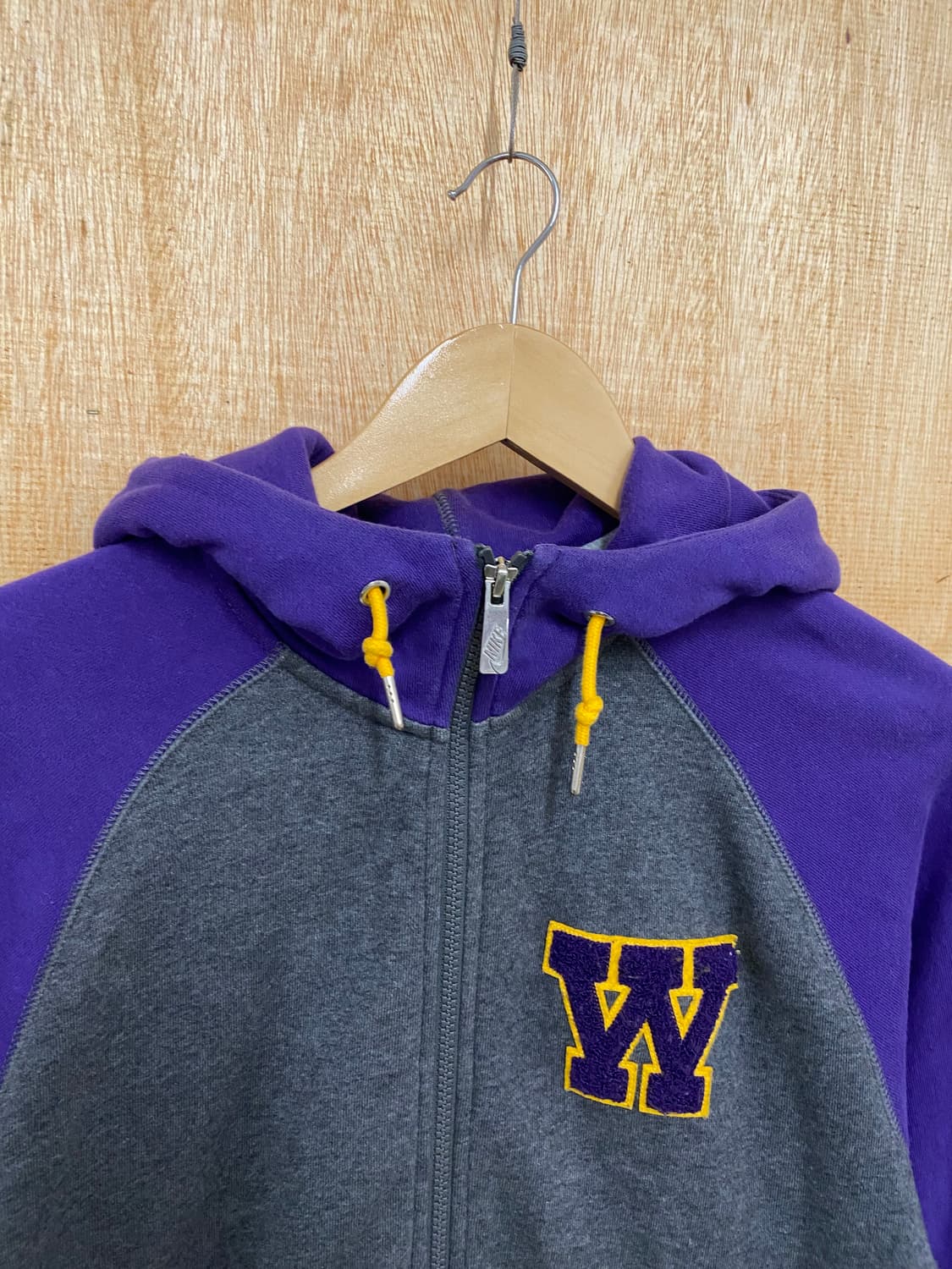 NIKE washington huskies hood zip-up 상품이미지4