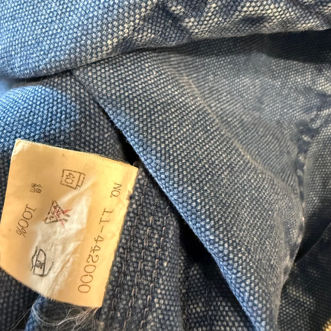 빈티지 데님 초어 자켓 상품이미지3