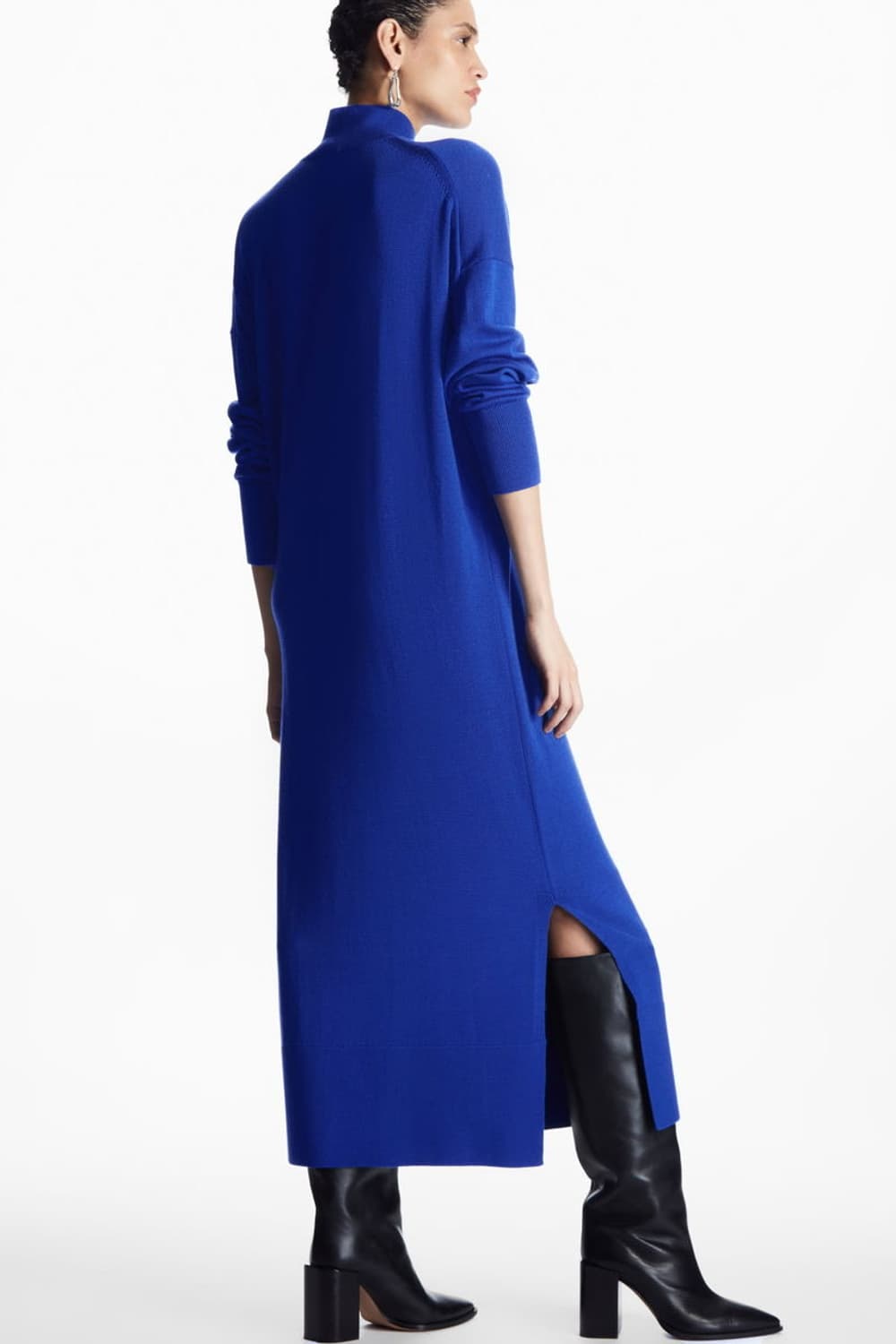 Cos 메리노 울 맥시 터틀넥 니트 원피스 상품이미지3