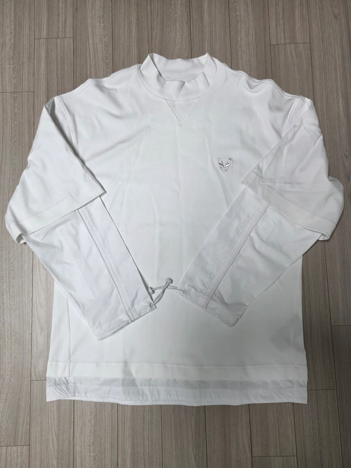 [미착용] 송지오옴므 지제로 트랙 패치 슬리브 티셔츠 상품이미지1