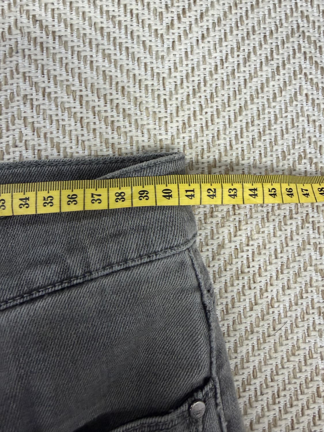 매장판정품) 베르사체 남성 바이커 스타일 데님 팬츠 32 상품이미지9